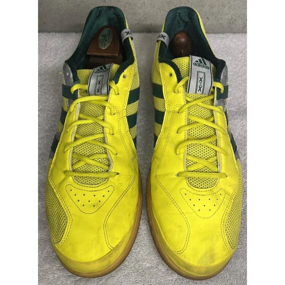 Adidas Men’s Super Sala Ix Indoor Soccer Futsal Shoes Yellow Size 13 - Picture 2 of 9